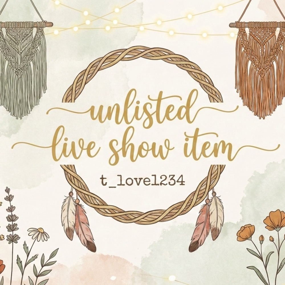 T_love1234 Unlisted Item - Thank you for your purchase ❤️🎉